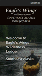 Mobile Screenshot of eagleswingsalaska.net